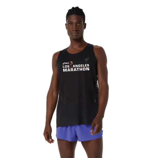 2026 ASICS Los Angeles Marathon OFFICIAL SINGLET - ASICS Men's Metarun Singlet (2011D508-001) (LA26-03)