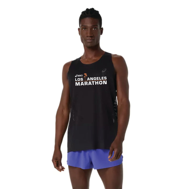 2026 ASICS Los Angeles Marathon OFFICIAL SINGLET - ASICS Men's Metarun Singlet (2011D508-001) (LA26-03)