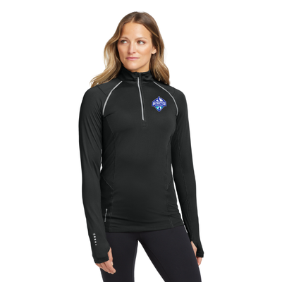 Maratón Antártica - Jersey OGIO® Nexus con cremallera de 1/4 para mujer (LOE335)