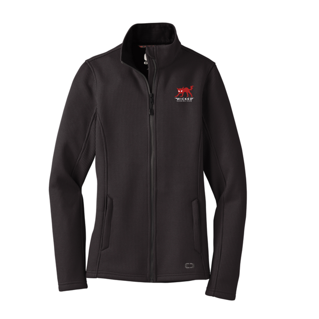 Wicked Running Club - Chaqueta polar Grit de Ogio para mujer (LOG727)