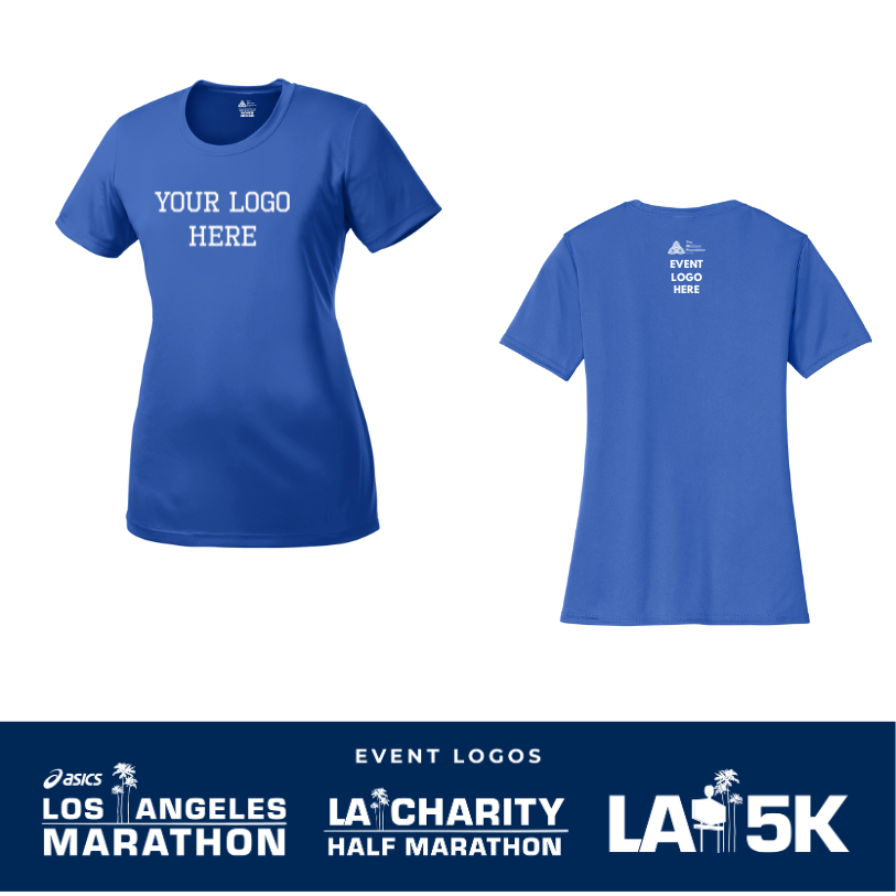 2026 ASICS Los Angeles Marathon Nonprofits - Women's Performance Tee