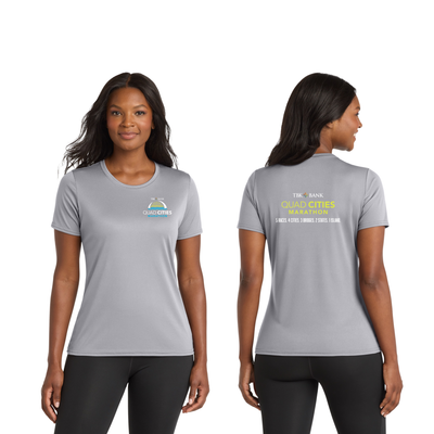 Quad Cities Marathon - "Run In" Women's Tee (LPC380)