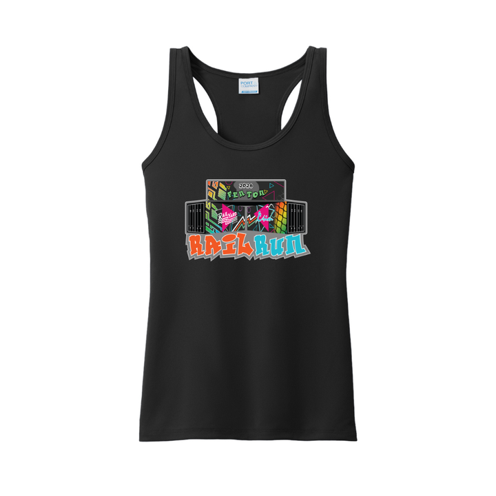 Crim RailRun 5K - Camiseta de tirantes para mujer "Run In"