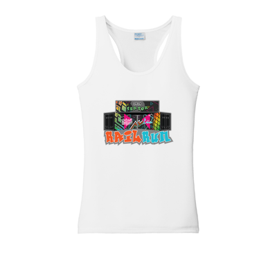 Crim RailRun 5K - Camiseta de tirantes para mujer "Run In"