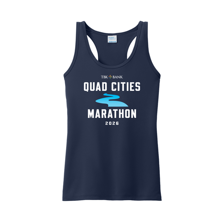Quad Cities Marathon - "Run In" Women's Tank (LPC380TT)