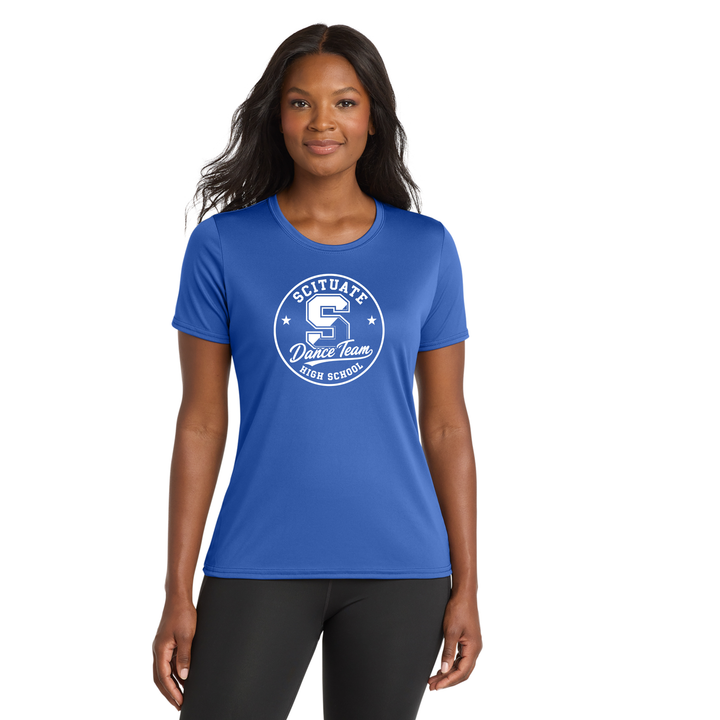 Scituate High School Dance Team - Women's Performance T-Shirt (LPC380)