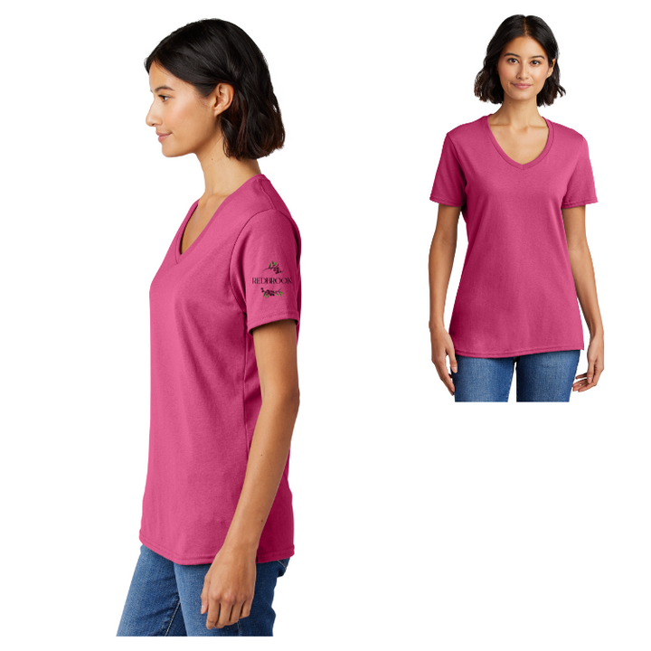 Redbrook Community - Women's Core Cotton V-Neck Tee (LPC54V)