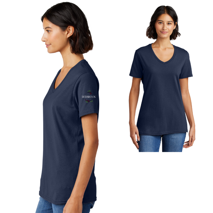 Redbrook Community - Women's Core Cotton V-Neck Tee (LPC54V)