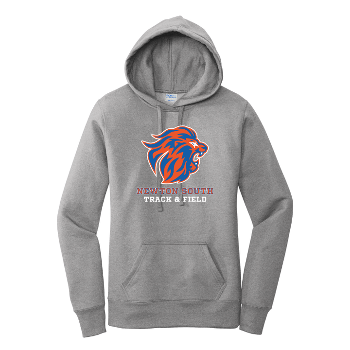 Newton South Track and Field - Women's Fleece Pullover Hooded Sweatshirt (LPC78H)