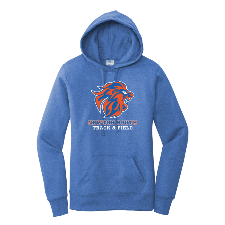 Newton South Track and Field - Women's Fleece Pullover Hooded Sweatshirt (LPC78H)