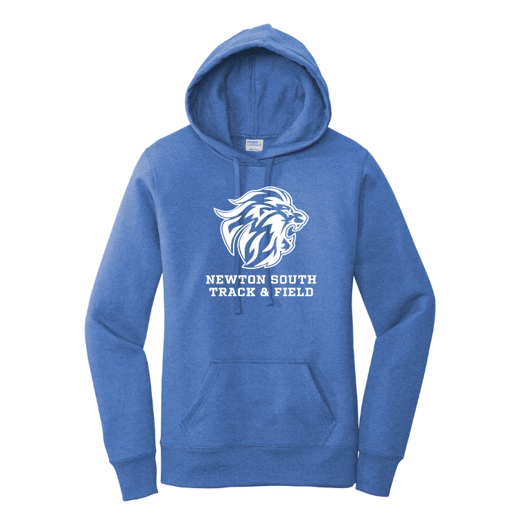 Newton South Track and Field - Women's Fleece Pullover Hooded Sweatshirt (LPC78H)