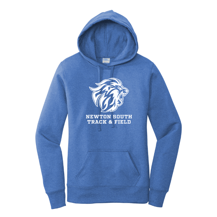 Newton South Track and Field - Women's Fleece Pullover Hooded Sweatshirt (LPC78H)