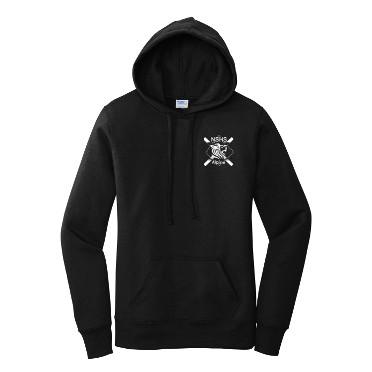 Newton South Alpine Ski - Women's Fleece Pullover Hooded Sweatshirt (LPC78H)