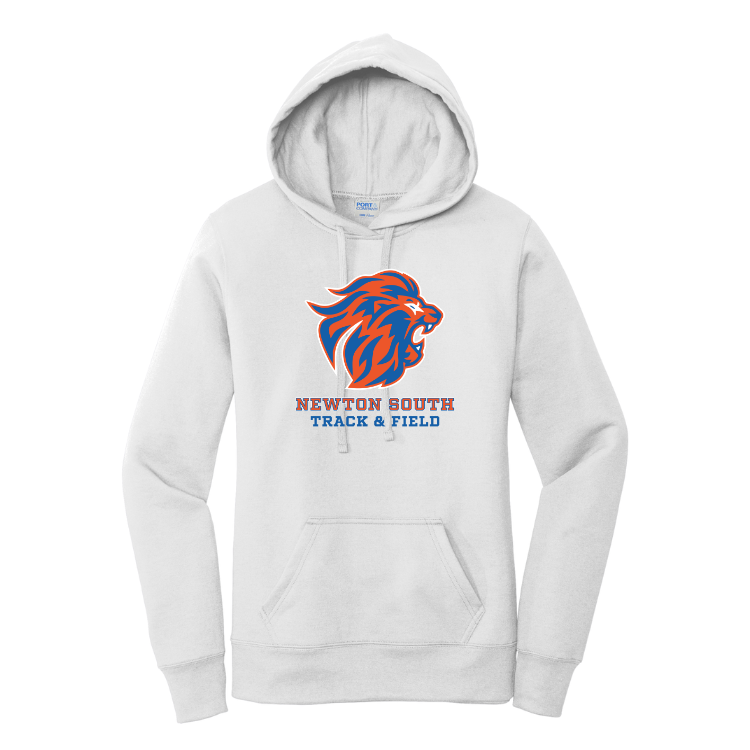 Newton South Track and Field - Women's Fleece Pullover Hooded Sweatshirt (LPC78H)