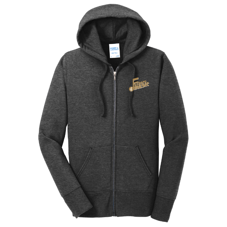 Foxboro Music - Port & Co™ Women's Core Fleece Full-Zip Hooded Sweatshirt (LPC78ZH)