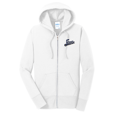 Foxboro Music - Port & Co™ Women's Core Fleece Full-Zip Hooded Sweatshirt (LPC78ZH)
