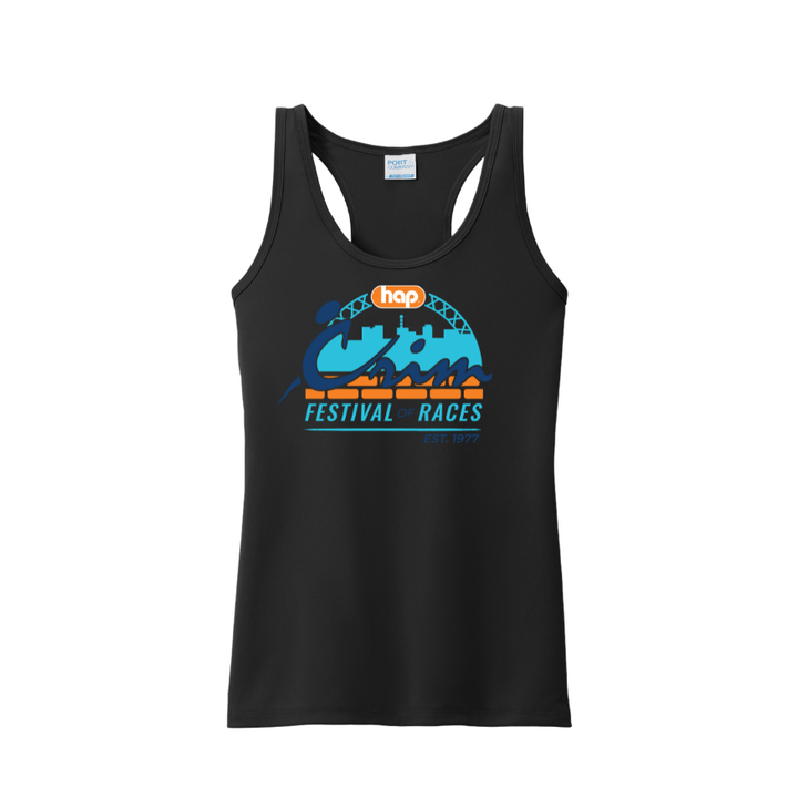Crim HAP - Camiseta de tirantes para mujer "Run In"