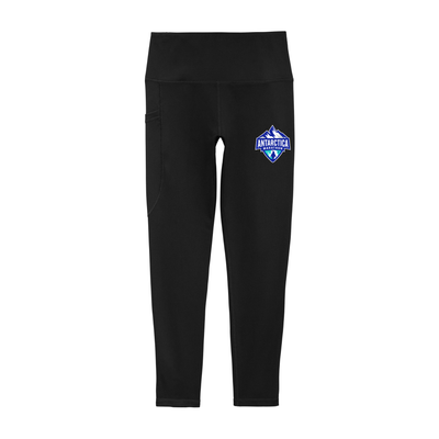 Antarctica Marathon - Women's High Rise 7/8 Legging (LPST891)