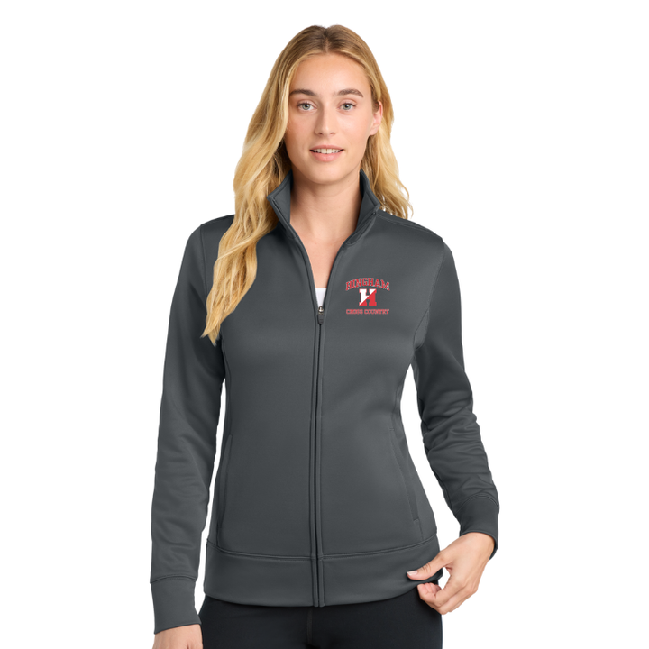 Hingham Youth XC & TF -  Women's Sport-Wick® Fleece Full-Zip Jacket (LST241)