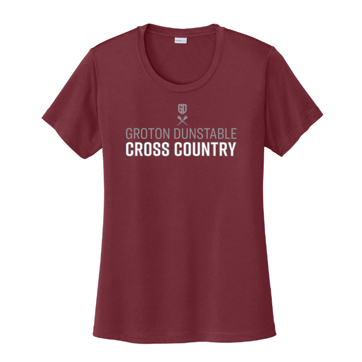 Groton Dunstable Cross Country - Women's Performance Tee (LST350)