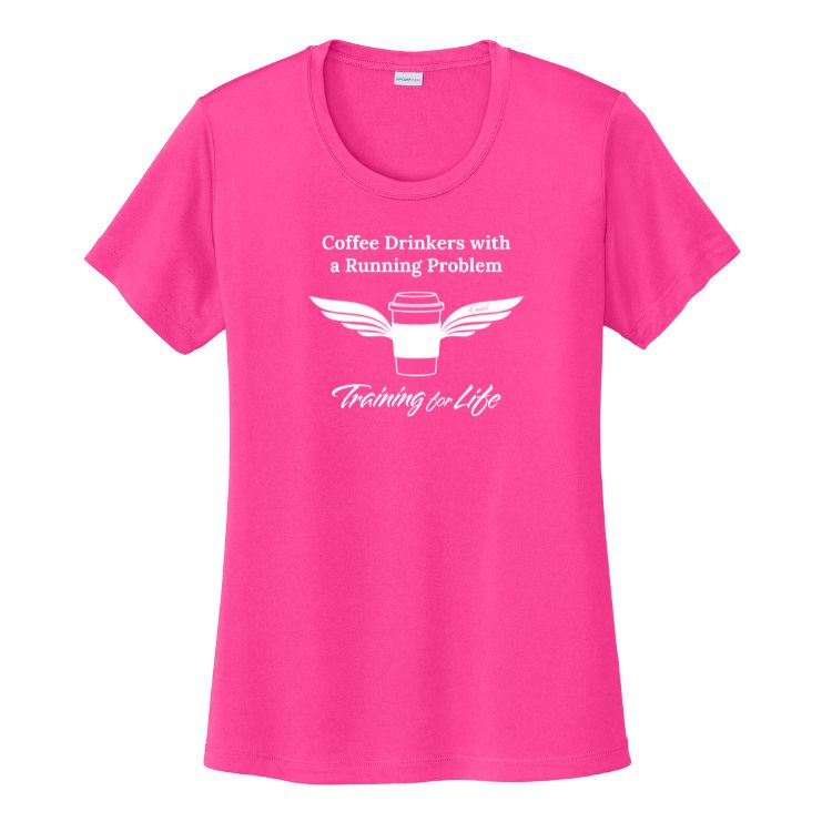 Coffee Drinkers with a Running Problem - Women's Sport-Tek® Competitor™ Tee (LST350)