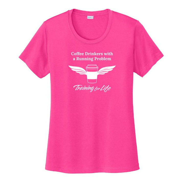 Coffee Drinkers with a Running Problem - Women's Sport-Tek® Competitor™ Tee (LST350)