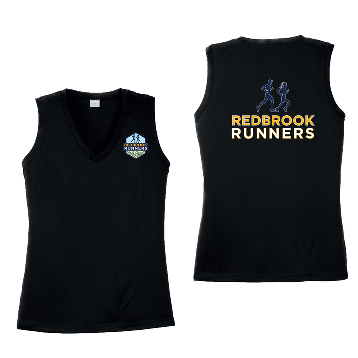 Redbrook Runner's Sport-Tek® Ladies Sleeveless PosiCharge® Competitor™ V-Neck Tee (LST352)