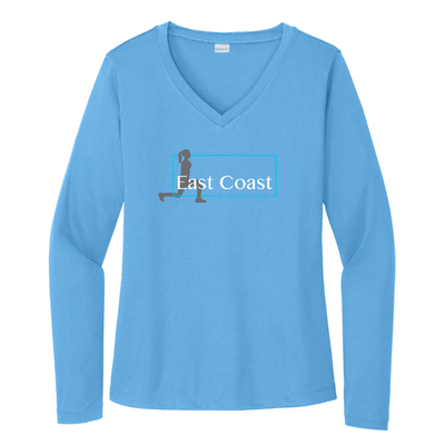 East Coast Women’s Fitness - Sport-Tek® Women's Long Sleeve Competitor™ V-Neck Tee (LST353LS)