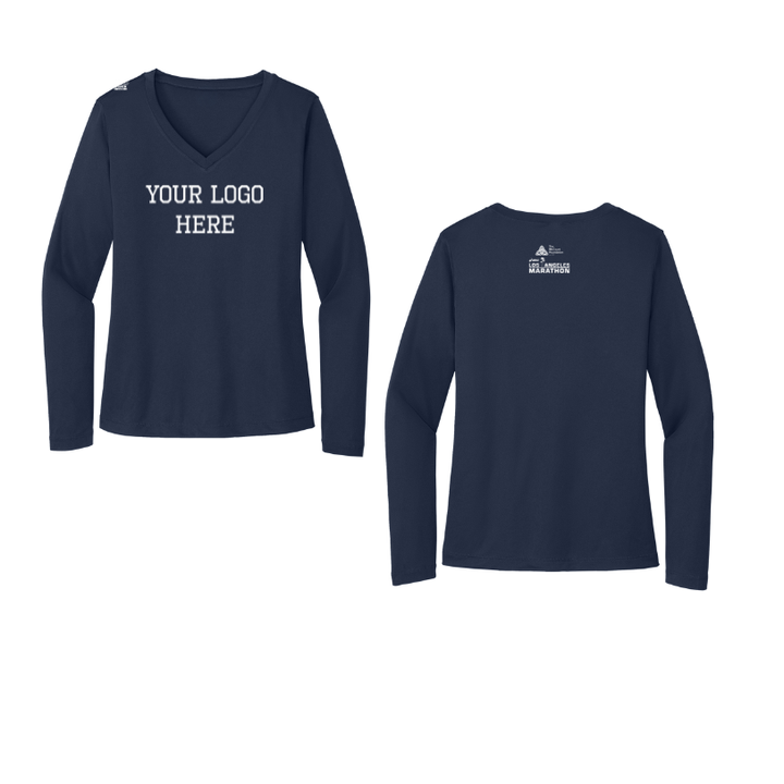 2026 Los Angeles Marathon Run Clubs - Women's Long Sleeve Performance Tee