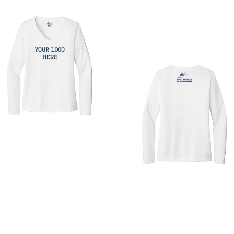 2026 Los Angeles Marathon Run Clubs - Women's Long Sleeve Performance Tee