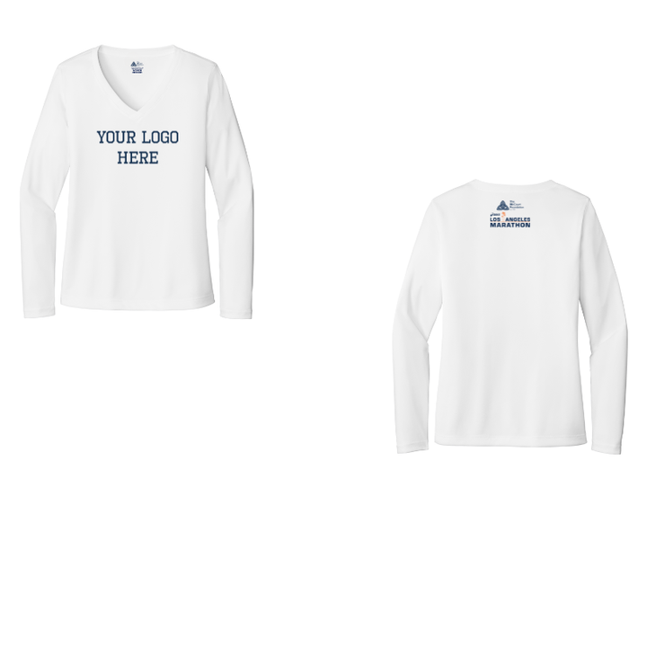 2026 Los Angeles Marathon Run Clubs - Women's Long Sleeve Performance Tee