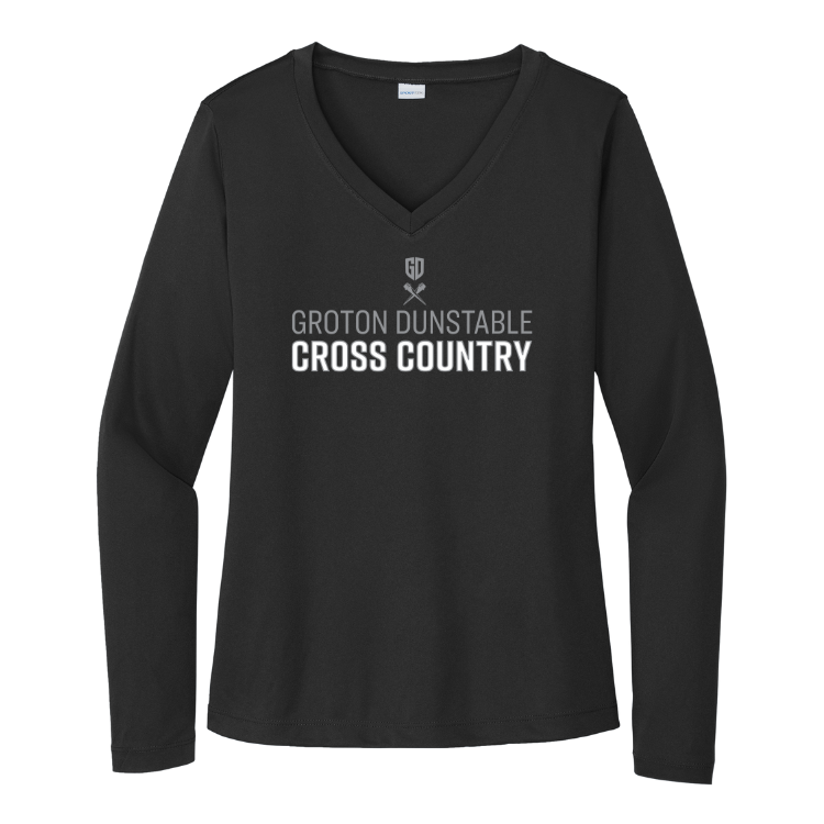 Groton Dunstable Cross Country - Women's Performance Long Steeve Tee (LST353LS)