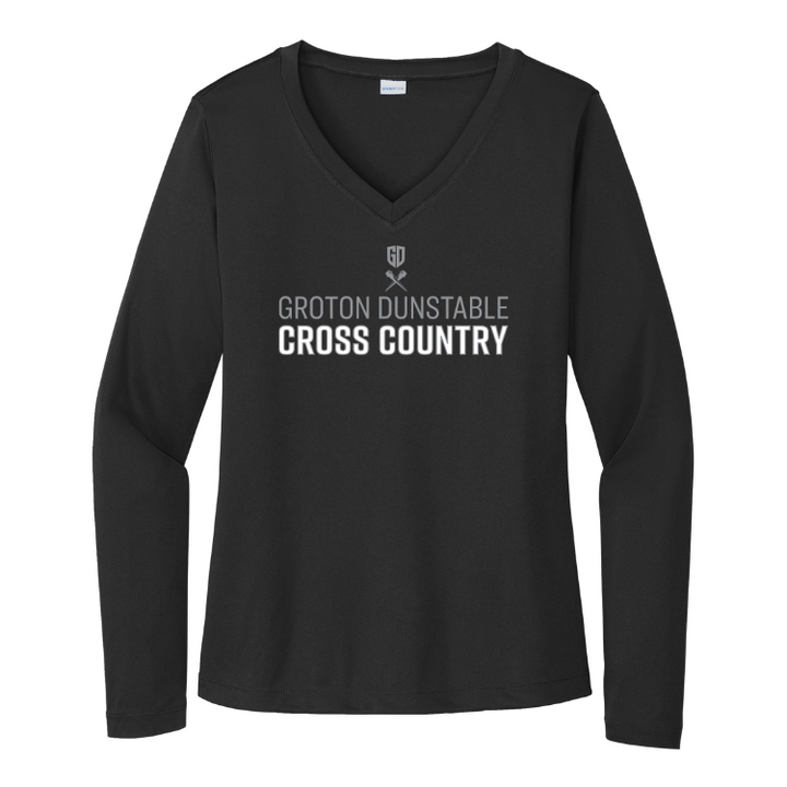 Groton Dunstable Cross Country - Women's Performance Long Steeve Tee (LST353LS)
