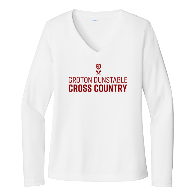 Groton Dunstable Cross Country - Women's Performance Long Steeve Tee (LST353LS)