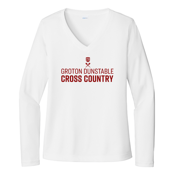 Groton Dunstable Cross Country - Women's Performance Long Steeve Tee (LST353LS)