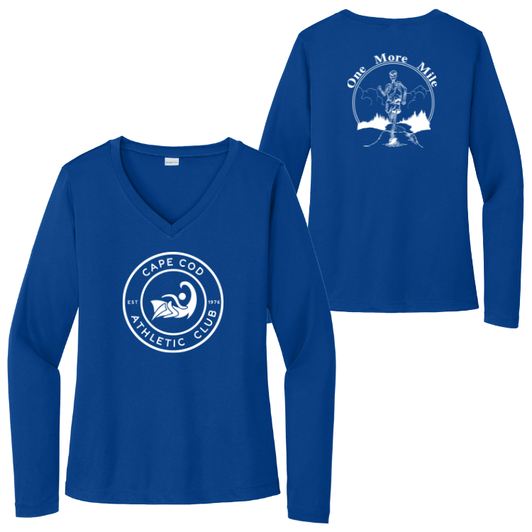 Cape Cod Athletic Club - Sport-Tek® Women's Long Sleeve Competitor™ V-Neck Tee (LST353LS)