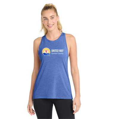 United Way Gordon County- Women's Tri-Blend Wicking Tank (LST402)