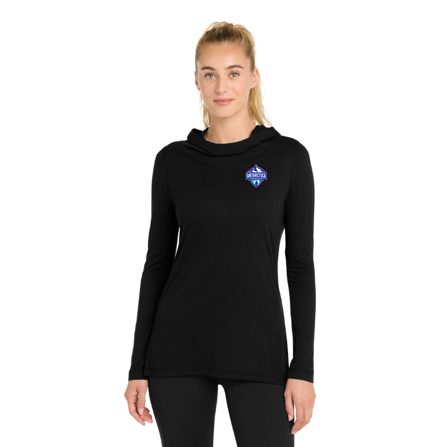 Antarctica Marathon - Women's Hooded Long Sleeve (LST406)