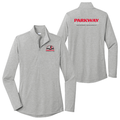Parkway Running Club - Sport-Tek Women's Tri-Blend Wicking 1/4-Zip Pullover (LST407)