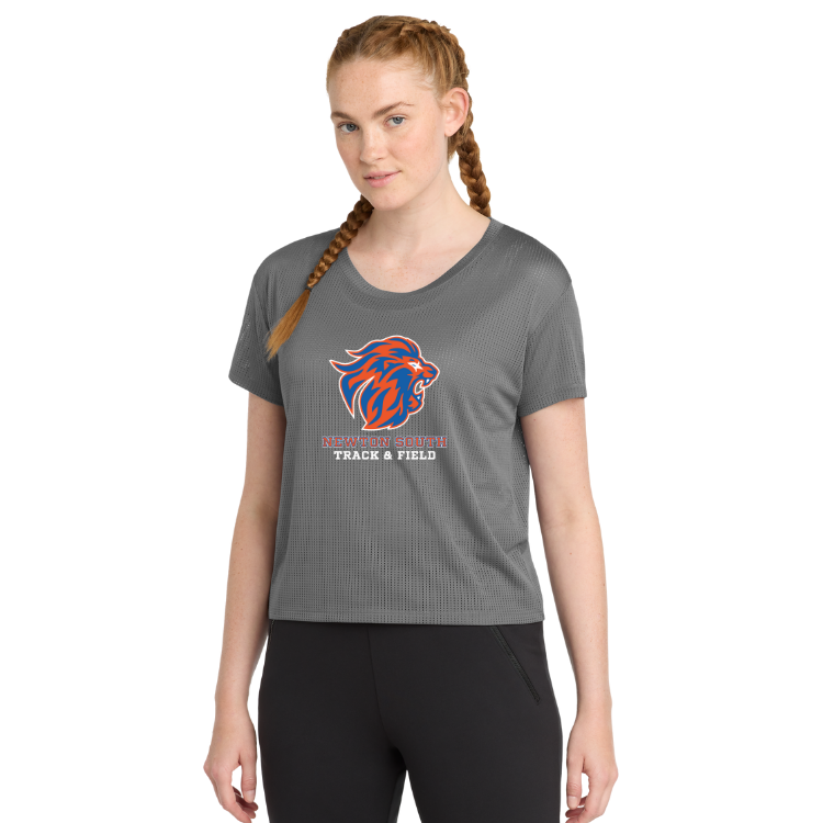 Newton South Track and Field - Sport-Tek® Women's Draft Crop Tee (LST411)