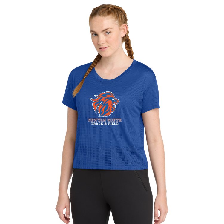 Newton South Track and Field - Sport-Tek® Women's Draft Crop Tee (LST411)