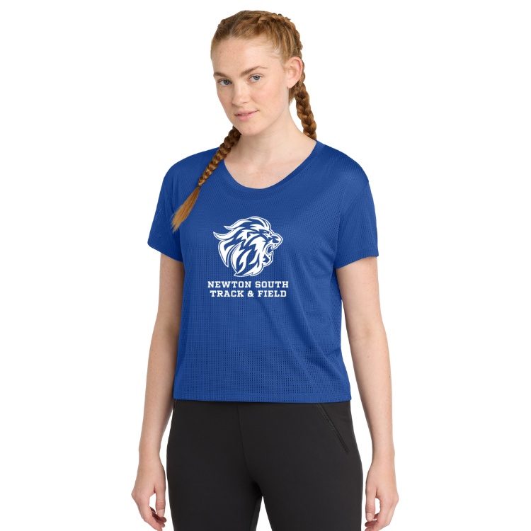 Newton South Track and Field - Sport-Tek® Women's Draft Crop Tee (LST411)