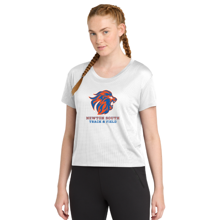Newton South Track and Field - Sport-Tek® Women's Draft Crop Tee (LST411)