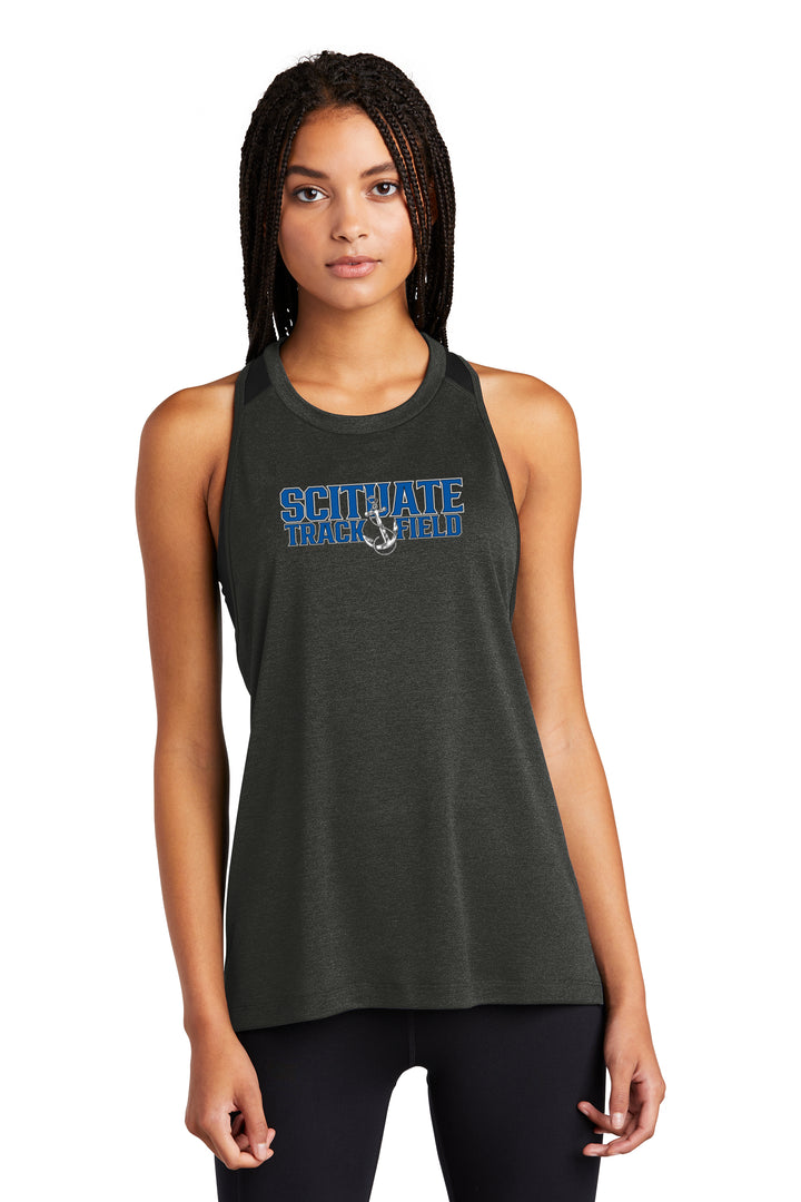 Camiseta sin mangas Sport Tek Endeavor para mujer de Scituate Track &amp; Field (LST466)