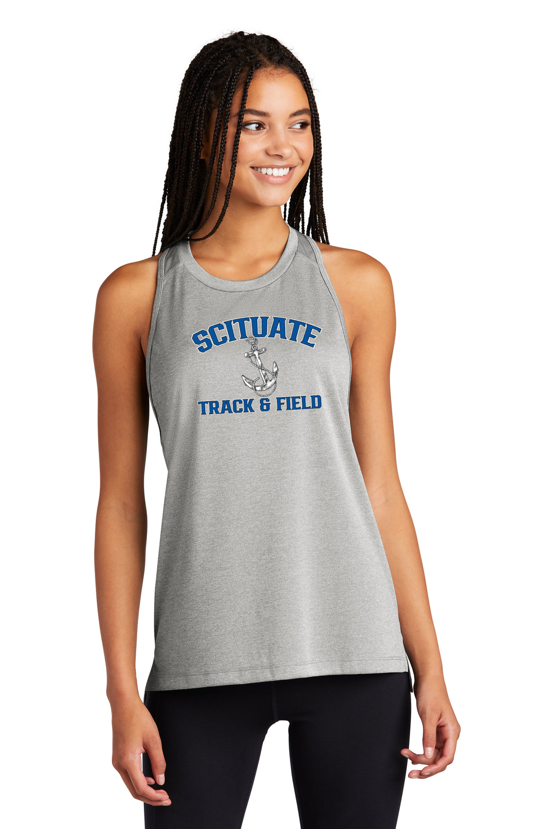 Camiseta sin mangas Sport Tek Endeavor para mujer de Scituate Track &amp; Field (LST466)