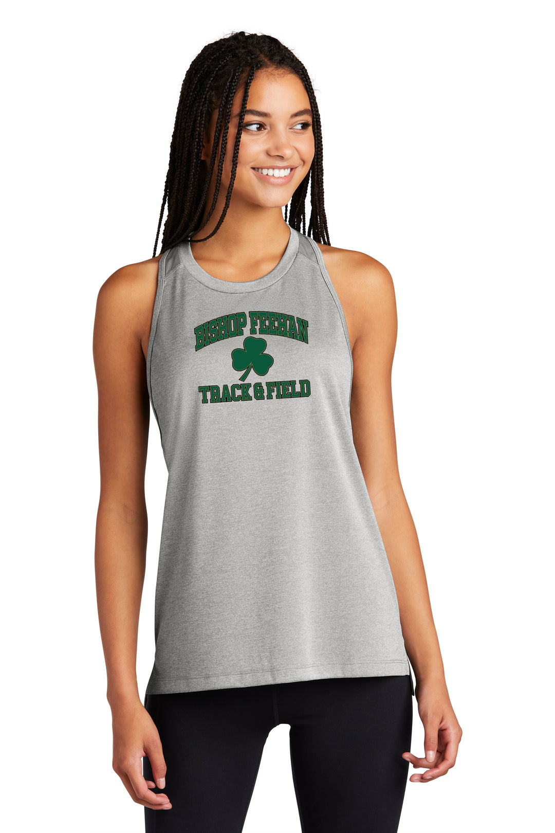 Camiseta de tirantes deportiva Tek Endeavor para mujer Bishop Feehan Track &amp; Field (LST466)