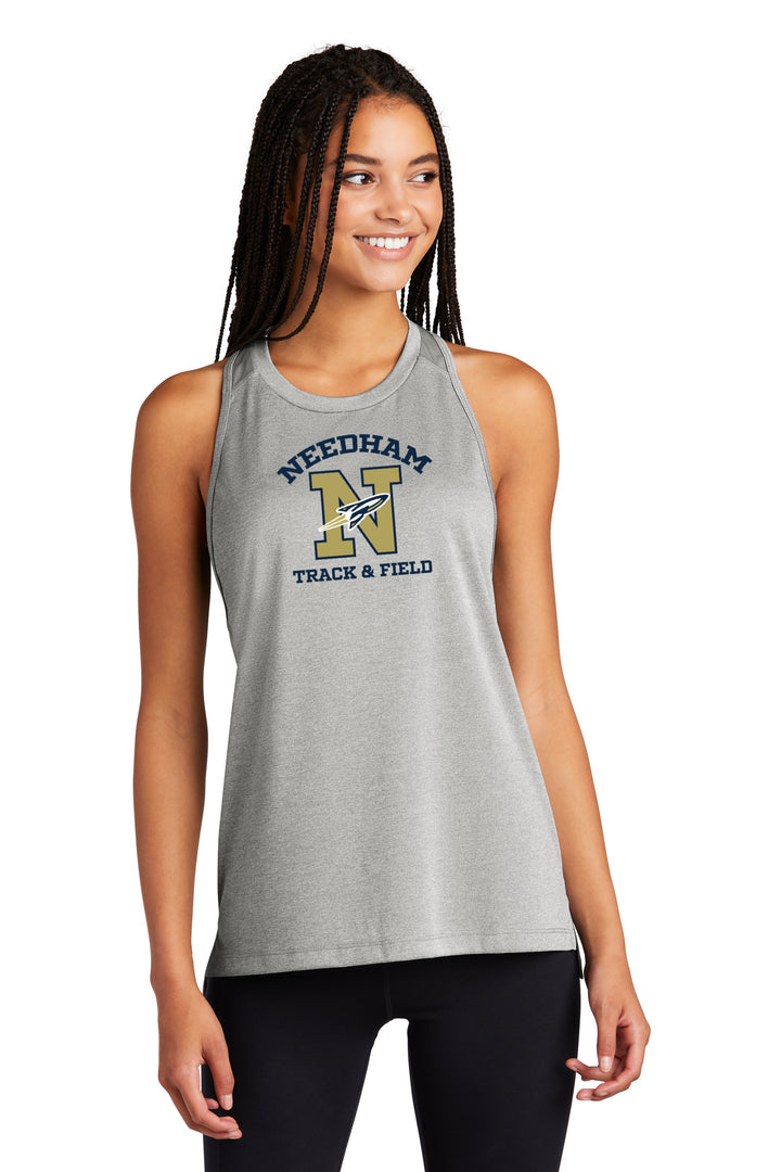 Camiseta sin mangas deportiva Tek Endeavor para mujer de Needham Track &amp; Field (LST466)