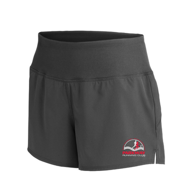 Club de Corredores Parkway - Pantalón corto deportivo Sport-Tek® Repeat para mujer (LST485)