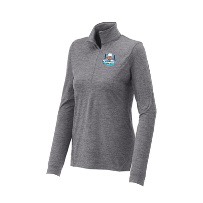 Crim 49- "Run In" - Chaqueta de un cuarto de cremallera para mujer