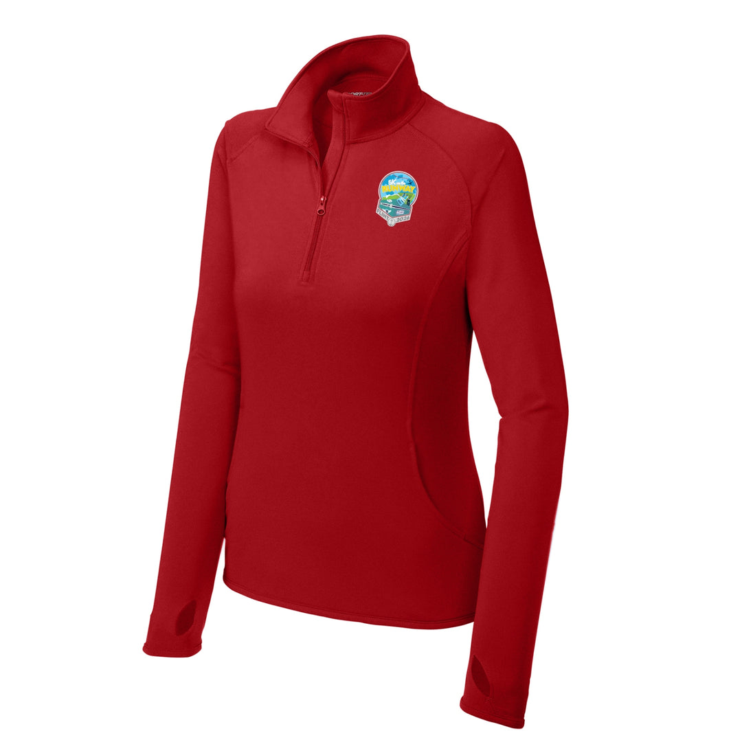 Crim - 5K on the RUNway - Women's 1/4-Zip Pullover (LST850)